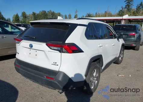 2024 Toyota Rav4 Hybrid Le z USA, uszkodzony, nr VIN 4T3LWRFV1RU138884